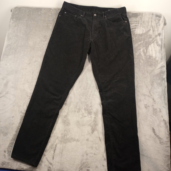 Bonobos Men's Corduroy Chinos Pats Size 36x34 Black - Picture 3 of 10